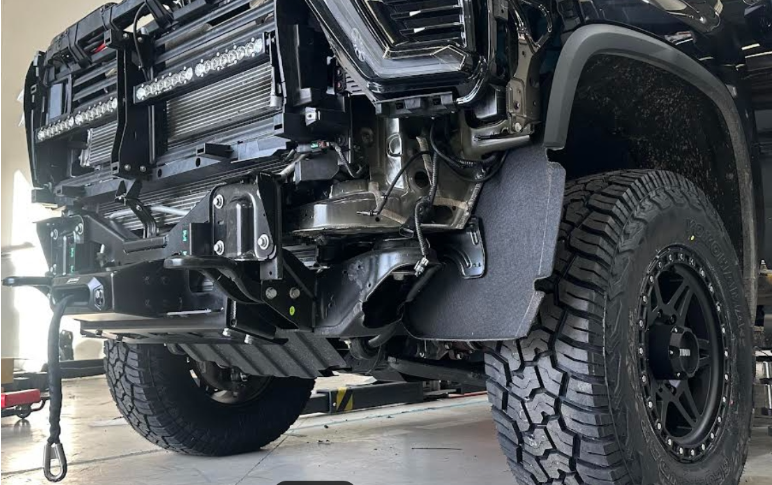 BUMPER HIDDEN WINCH KIT SILVERADO 2500 3500