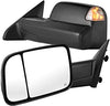 2018 Ram 1500/2500/3500 Power Fold Tow Mirror - Black