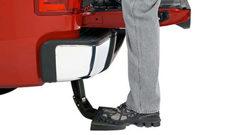 compare product AMP Bed Step (Dual Exhaust) - RAM 1500 Laramie