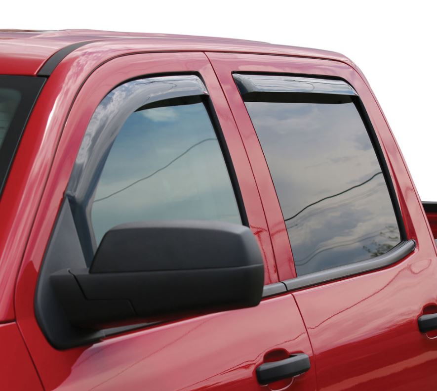 Smoke Weathershields - RAM 1500 EXPRESS QUAD