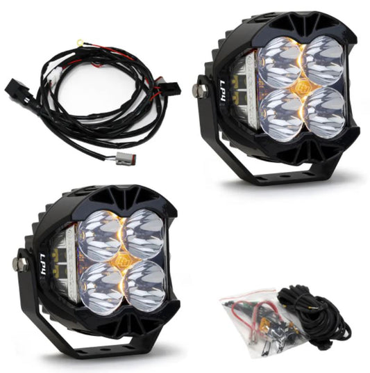 Baja Designs LP4 Pro  -Driving Combo LED 4" CLEAR -PAIR